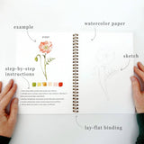 Flowers - Watercolour Workbook
