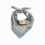 Garden Bandana - Bloom Field, Blue Floral