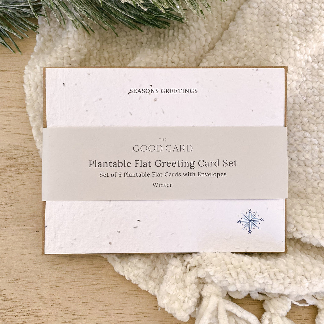 Flat Card Set - Winter