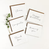 Variety Pack - Cursive