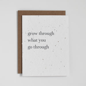 Grow Through What You Go Through