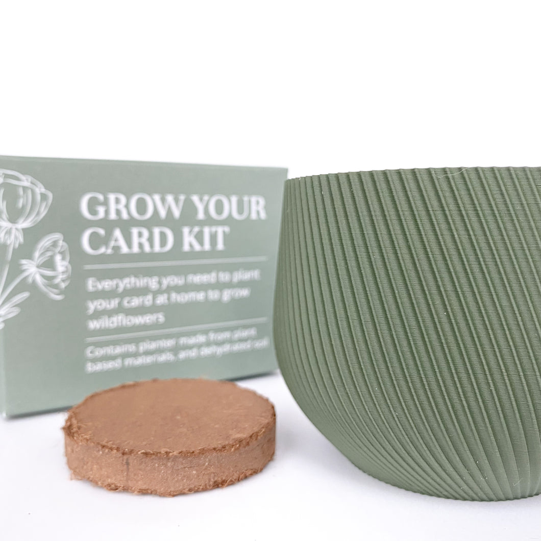 Grow Your Card Kit - Green