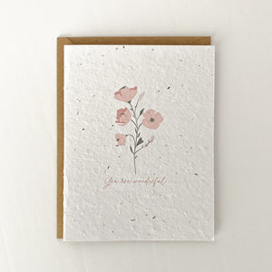 Mothers Day Special - Planter & Card