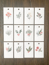 Load image into Gallery viewer, Plantable Gift Tags - Holiday
